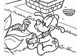 Goofy Baby Coloring Pages sketch template