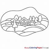 Coloring Field Pages Farm Sheets Sheet Title Hits sketch template