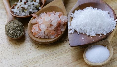 zouten zijn er gezonde soorten