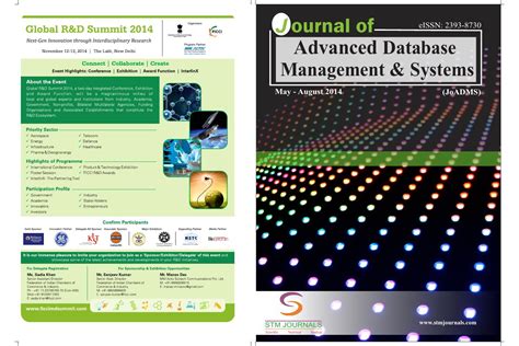 journal  advanced  management systems vol issue  stm
