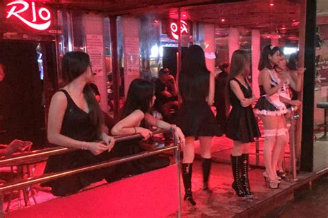 Thailand Red Light District Prostitutes Back To Work In