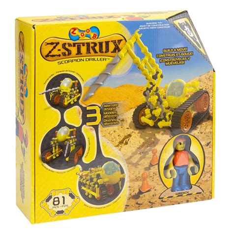 grade zoob  strux scorpion driller toys toy street uk