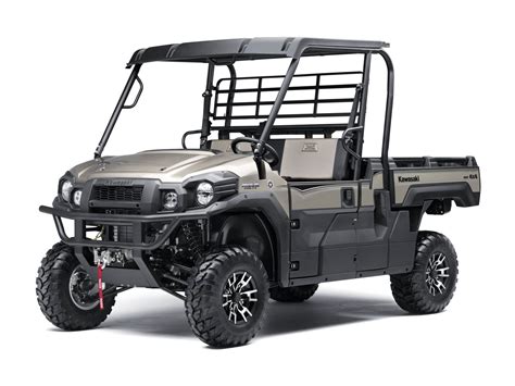 kawasaki mule pro fx ranch edition special edition side  side brings premium style