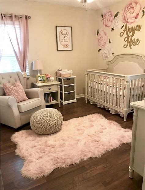 cute nursery baby room ideas  baby girl nursery baby room