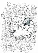 Enchanted Forest Coloring Pages Famous Printable Artists Artwork Adults Getcolorings Adult Getdrawings Color Colorings Print sketch template
