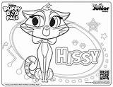 Hissy Puppy Pals sketch template