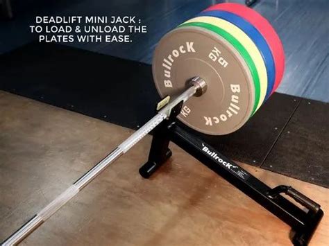 bullrock fitness deadlift mini jack weight kg rs  piece id