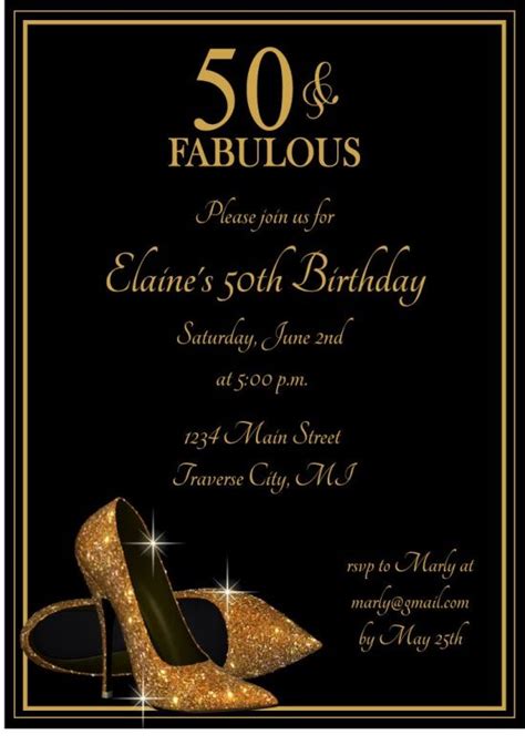 adult birthday party invitations gold glitter by announceitfavors 1 25 diy invitacion