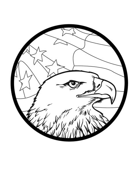 american eagle flag  clip art library