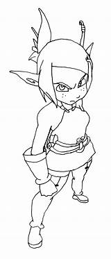 Coloring Wakfu Pages Yugo Template sketch template