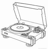 Pioneer Pl Turntable Reviews Vinyl sketch template