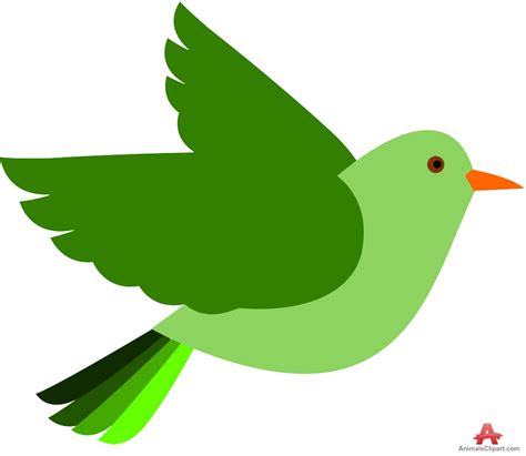 green bird clipart  clipart design  clipartingcom