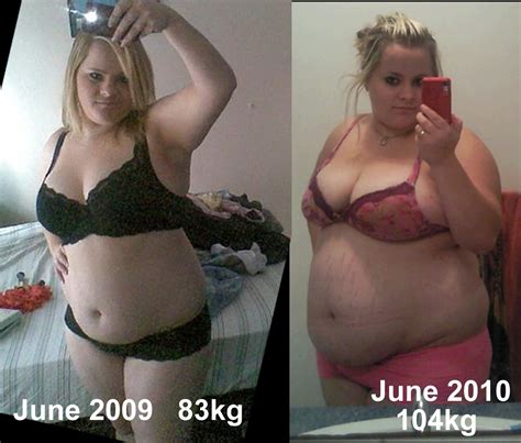 ssbbw weight gain before and after