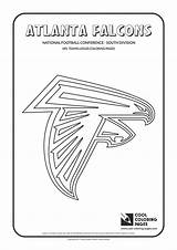 Falcons Atlanta Teams Colouring sketch template