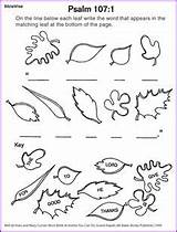 Psalm Coloring Kids Bible Pages Fall Thanksgiving Activities Sunday School Activity Church Psalms Worksheets Thanks Give Crafts Children Sheets Lord sketch template