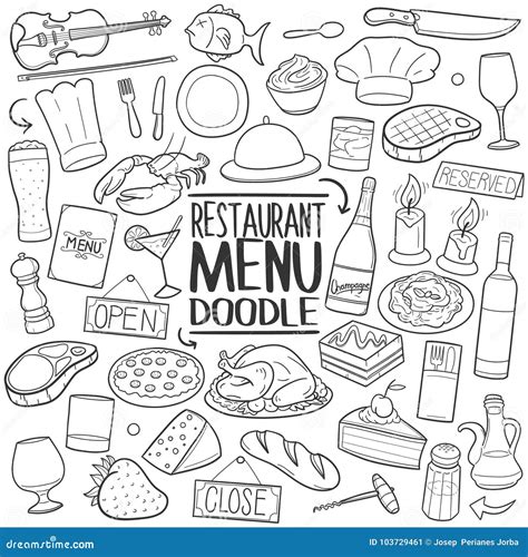 black  white restaurant coloring pages