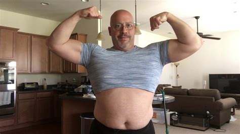 Half Shirt Crop Top Flexing May 17 2018 Youtube