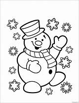 Snowman Pages Coloring Christmas Printable Color Sheets Coloringpagesonly Kids Printables Online Para Print Holidays Desde Guardado sketch template