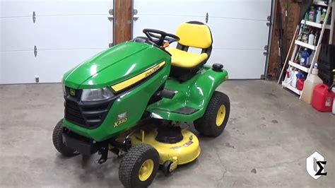 John Deere X330 Lawn Tractor Review Youtube