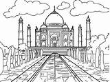 Wonders Coloring Pages Ancient sketch template