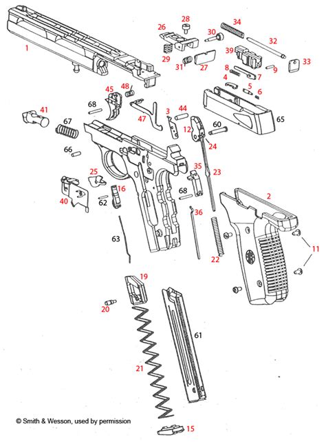 smith wesson ma schematic brownells uk