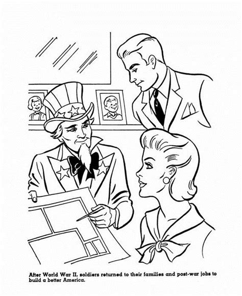 labor day coloring pages activities family holidaynetguide