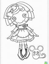 Lalaloopsy Littles Colouring sketch template