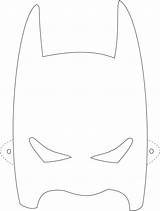 Maska Batmana Printable Druku Stylowi Kids Shuriken Dziecko sketch template