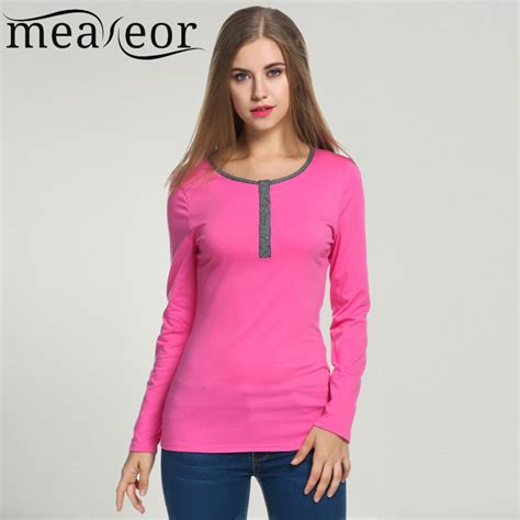 Buy Meaneor Brand Women Long Sleeve T Shirt 2017 2017