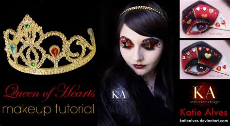 queen of hearts halloween makeup tutorial queen of hearts halloween