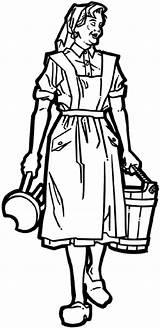 Milking Maid Maids Coloring Farming Decals Crops Agriculture Carrying Vinyl Signspecialist Beevault Template sketch template
