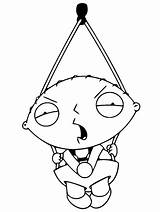 Stewie Griffin Coloring sketch template