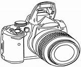 Nikon Camera Vector Drawing Sketch Photobucket sketch template