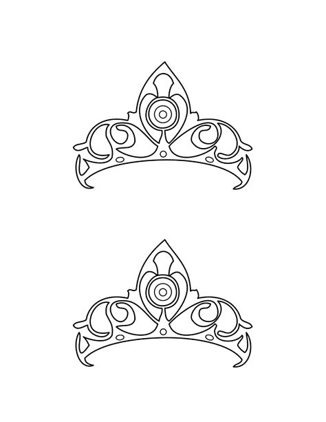 printable tiara
