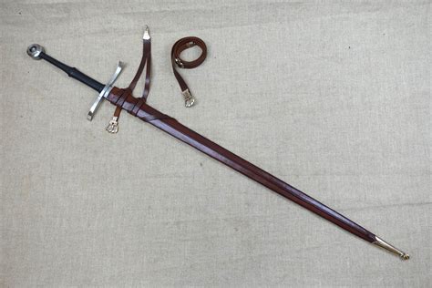 thc knotted medieval sword scabbard tods workshop