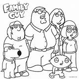 Family Guy Coloring Pages Printable Kids Cool2bkids Book Sheets sketch template