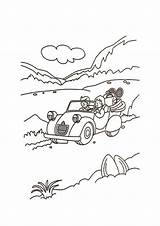 Driving Coloring Pages Getcolorings Car sketch template