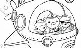 Captain Barnacles Coloring Pages Octonauts Getcolorings Getdrawings sketch template