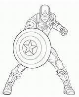 America Captain Coloring Dibujos Para Shield Colorear Capitan Avengers Pages Kolorowanki Super Spiderman Marvel Malowanki Pintar Colorir Heroes Dibujo Wydruku sketch template