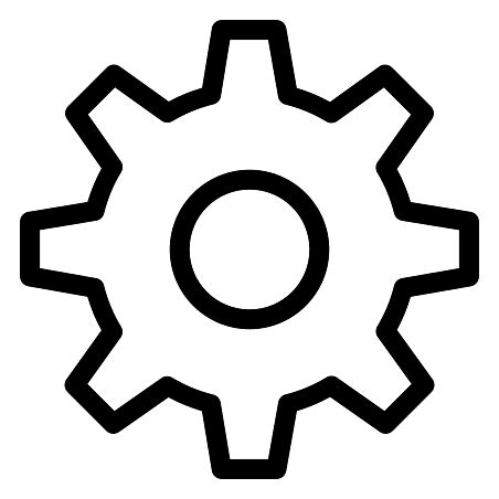 settings icon transparent png stickpng