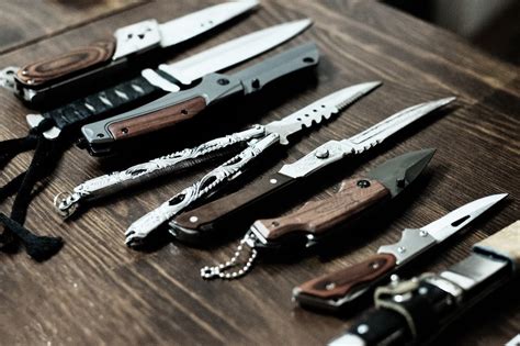 pocket knife blade types  top   common survival blades