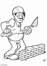 Bricklayer sketch template