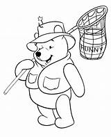 Pooh Winnie Coloring Printable Colouring Kids Topcoloringpages Print sketch template