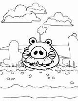 Coloring Pages Bad Piggies Pig Desert Angry Foreman Birds Pigs Supercoloring Categories Getcolorings Cartoon Attractive sketch template