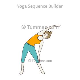 standing side bend pose yoga yoga sequences benefits variations