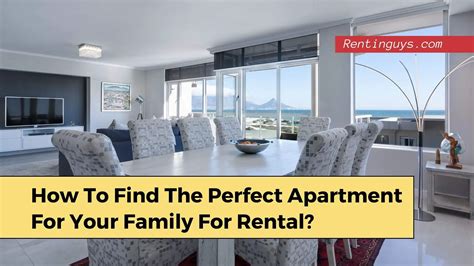 finding rental apartment   find  perfect apartment