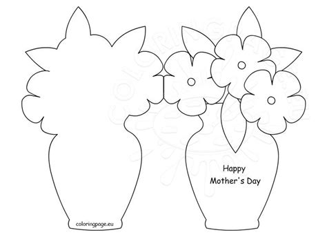 printable template  mothers day cards printable templates