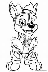 Paw Patrol Pups Xcolorings Noncommercial sketch template