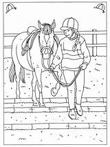 Kleurplaat Paarden Kleurplaten Paard Ruiter Equitation Paradijs Tekening Coloring Imagesrc Tekeningen Uitprinten Volwassenen Koets Leren Heste sketch template