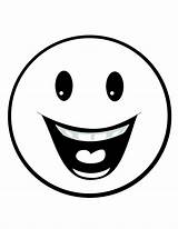 Coloring Face Emoji Pages Smiley Happy Faces Colorier Printable Sheets Emoticon Dessin Cartoon sketch template